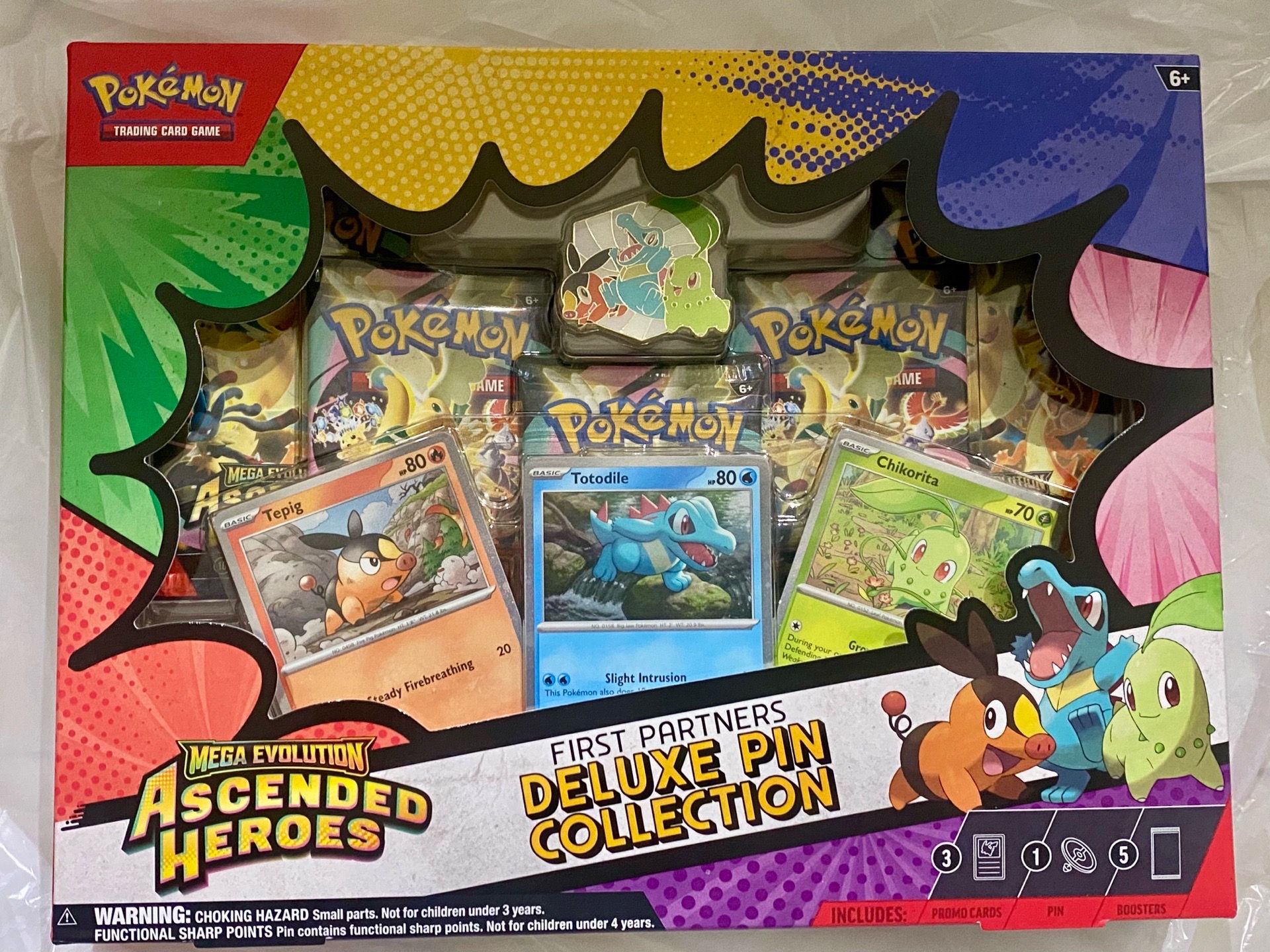 Ascended Heroes First Partners Deluxe Pin Collection