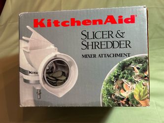 KitchenAid slicer and shredder