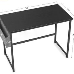 32” Computer desk
