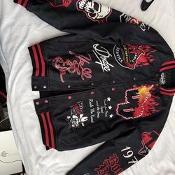 🔥Dodge red and black Jacket🔥