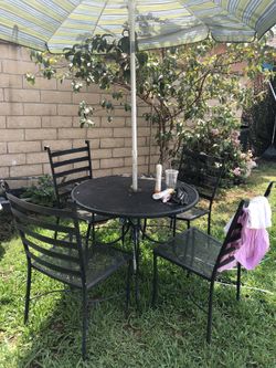 Patio Chair 6 Pieces