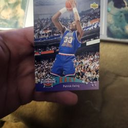 Patrick Ewing Basketball Card 