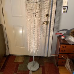 Midcentury Modern Lamp Hanging Beads