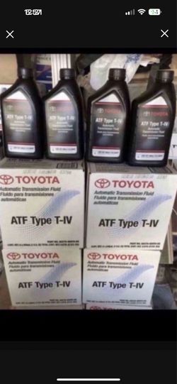 Toyota Type T-IV case of 6 quarts ATF New