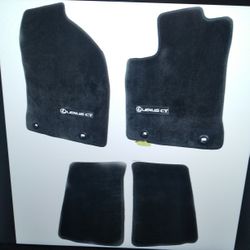Lexus Ct200h OEM 4-Piece Original Carpet Fabric Floor Mat Set 2011 - 2017 PT(contact info removed)