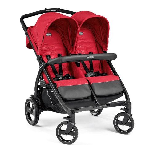 Peg Perego Red Book For Two Double Stroller