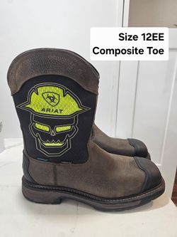 Ariat Composite Toe Work Boots Size 12EE