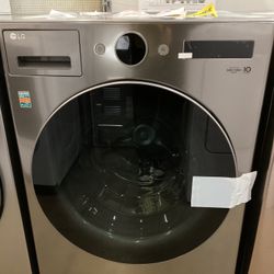 LG Smart Front Load Washer With TurboWash 