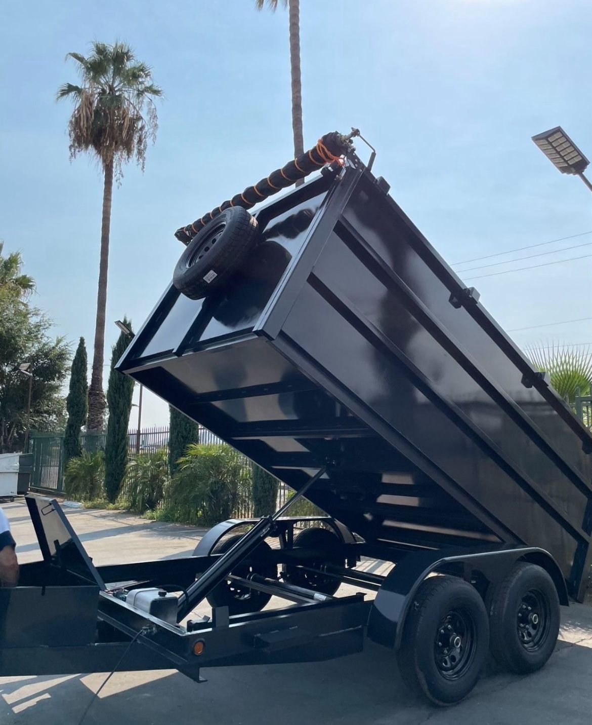 Smooth Finish Dump Trailer