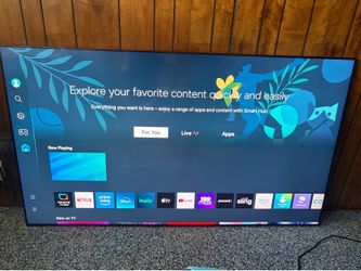 85 inch Samsung flat screen