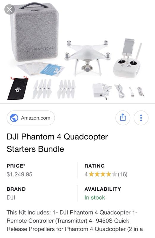 Phantom 4 drone