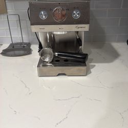 Capresso Cafe Select Professional Stainless Steel Espresso & Cappuccino Machine