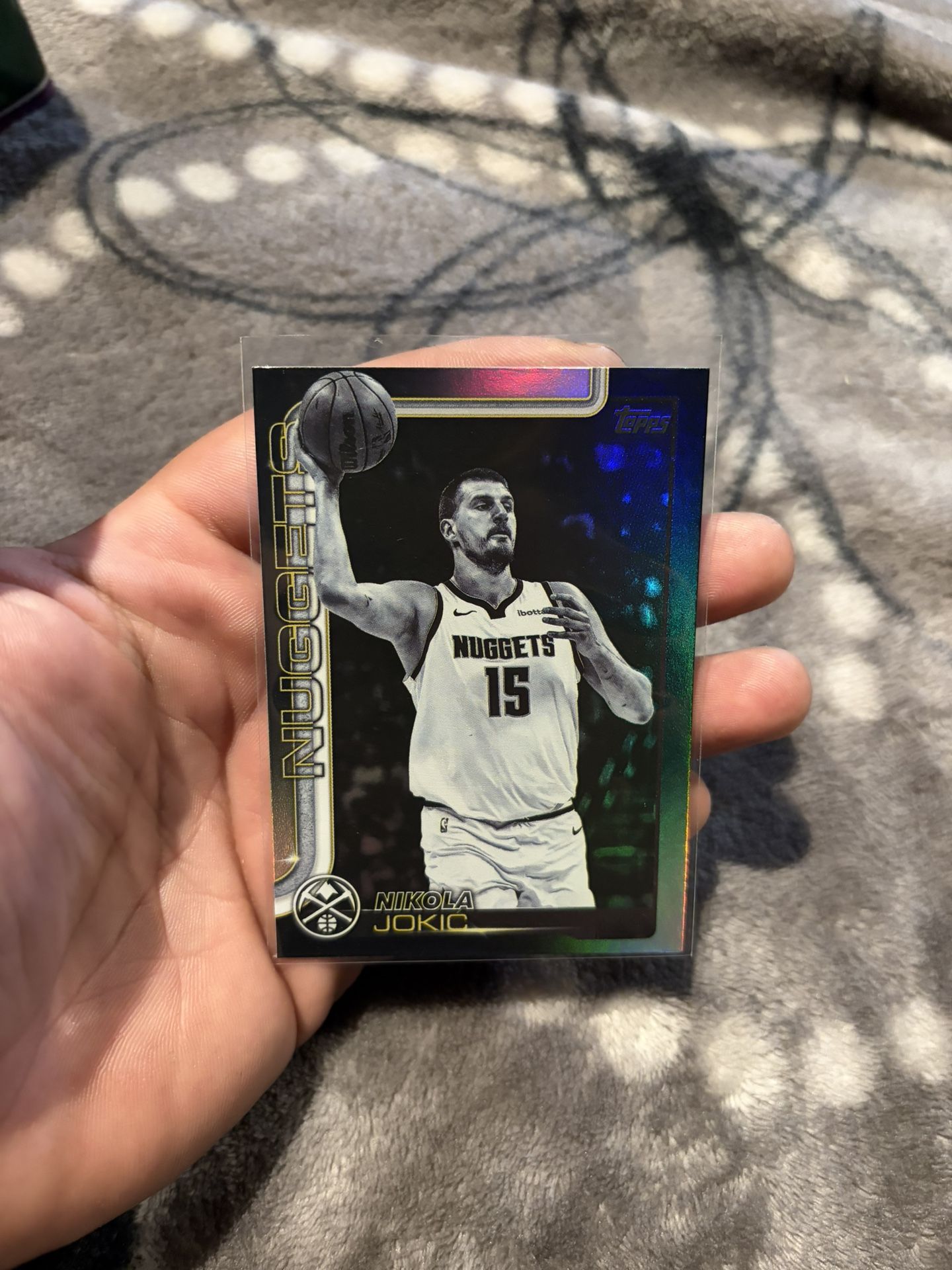 Nikola Jokic Blackout Card 