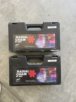 2pcs Security Chain Company SC1030 Radial Chain Cable Traction Tire Chain - Set of 2. Fits 195/60 And 196/55 X 15 And 16 Rims