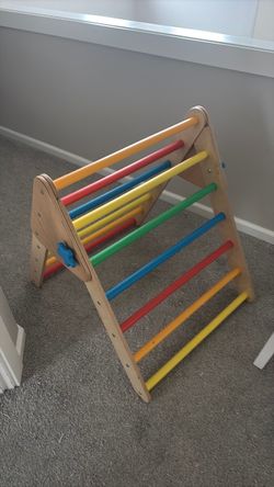 Pikler Triangle Climbing Set