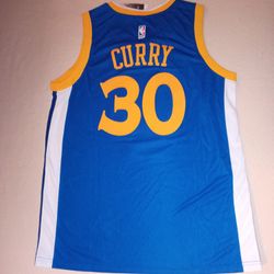 Stephen Curry #30 Brand New Blue Basketball Jersey 