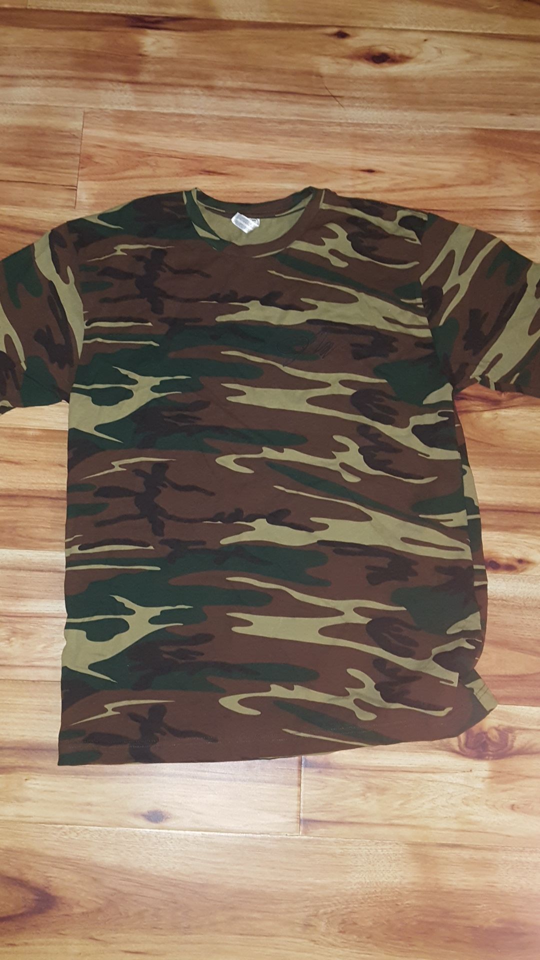 JAKE PAUL MERCH, FROM (FANJOY) , MENS LARGE, GREEN CAMO, (NEW) NEVER USED (Out of the box) ($12 EACH)($36) for three of the shirts