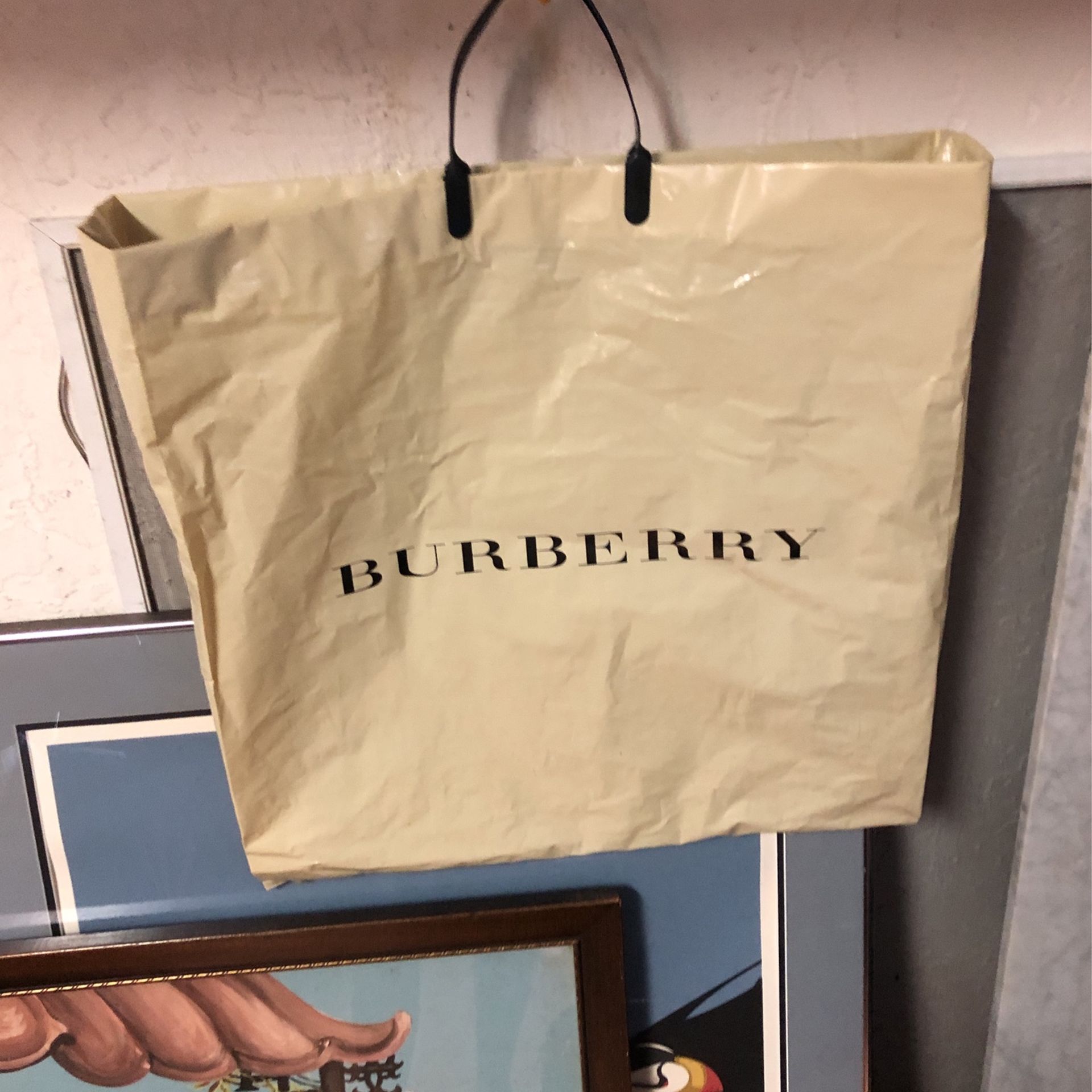 XL Burberry Bag.