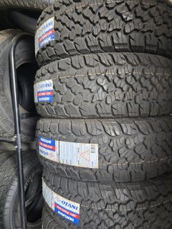 4 New Tires 265.70.16 Otani At 💯 Tread Dot 2525