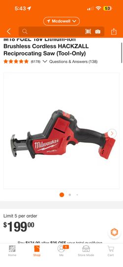Milwaukee M18 Hackzall