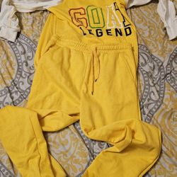 Yellow Joggers Set