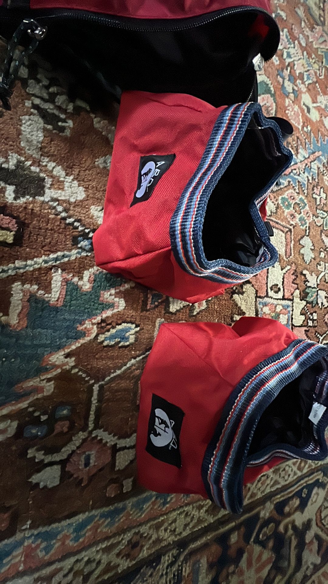 Kelsey K-9 Red/black Dog Pack Medium