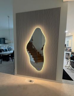 Led mirror big size