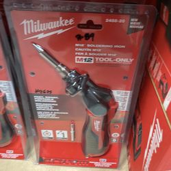 Milwaukee M12 12-Volt Lithium-Ion Cordless Soldering Iron (Tool-Only)
