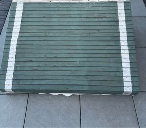 Aluminum awning 60x44