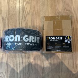 Iron Grit Weight Lifting Belt