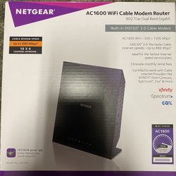 NETGEAR WIFI CABLE MODEM ROUTER