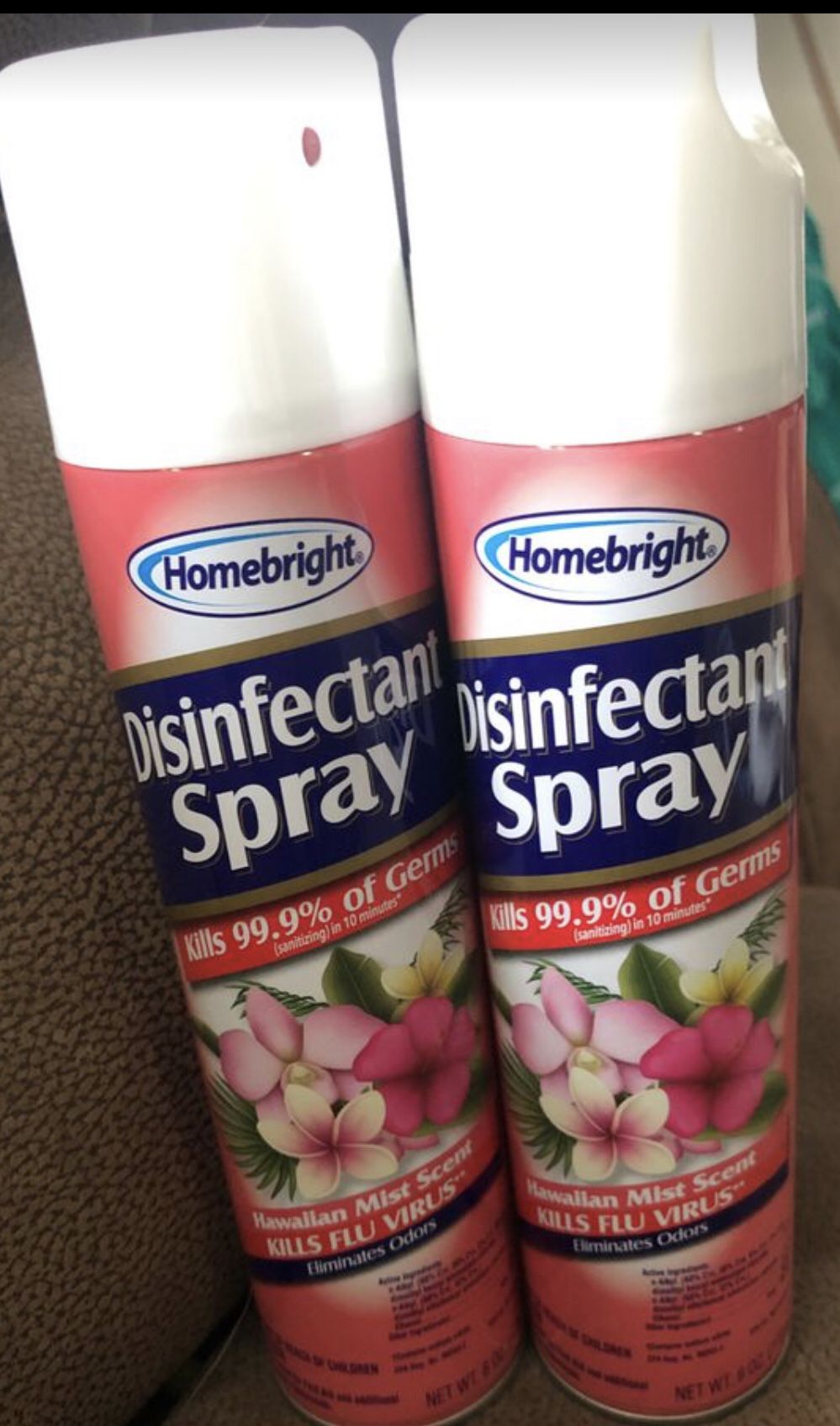 Disinfectant Spray Hawaiian 🌺 Scent