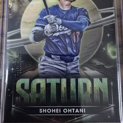 2025 Topps Chrome Cosmic Planetary Pursuit - Saturn - Shohei Ohtani #PPST-2