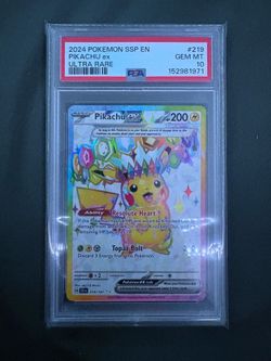 Pikachu ex PSA10