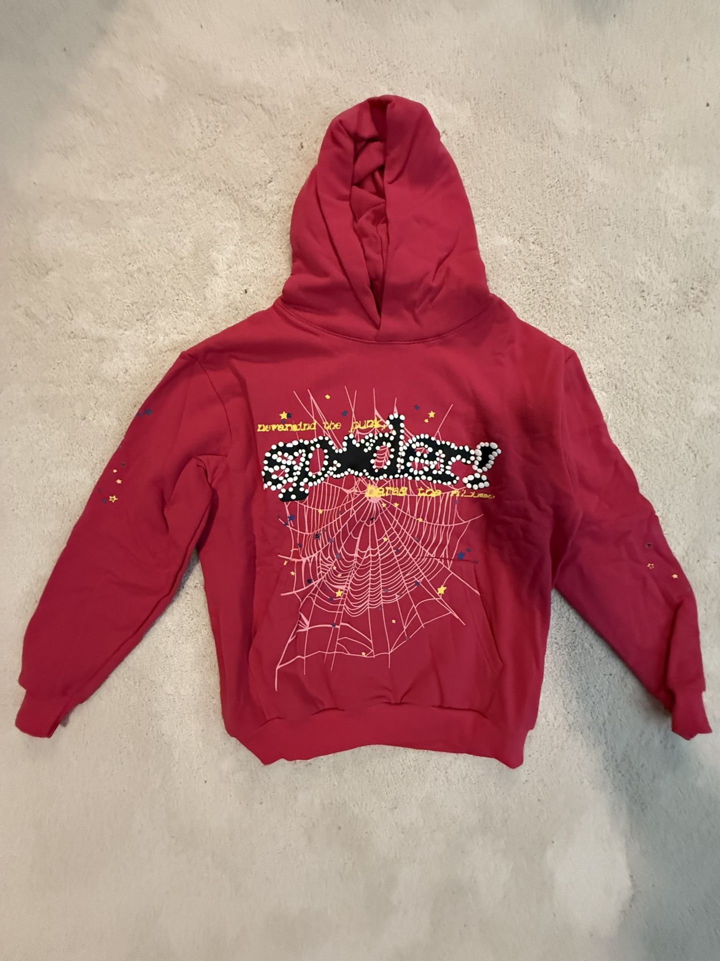 Fuschsia Pink Spyder Hoodie