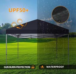 8x8 Canopy Replacement Top Only,Waterproof Pop Up Canopy Tent Top Replacement Cover Roof with Windproof Ropes for Straight Leg Frame, 420D Polyester f