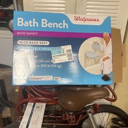 Bath Bench New On Box