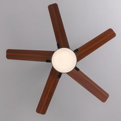 52 Inch Ceiling Fan with Lights and Remote Control – Modern LED Ceiling Fan