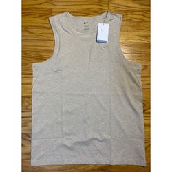 Nike Dri-FIT Sleeveless Training Tank Top – Beige– Men’s sz M NEW With Tags