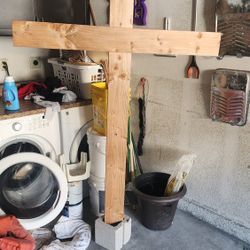 Big Wooden Cross