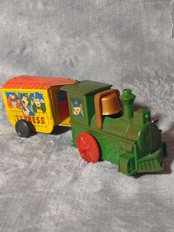 Vintage Tin Toy Express Train Set