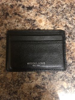Michael Kors money clip/ card holder