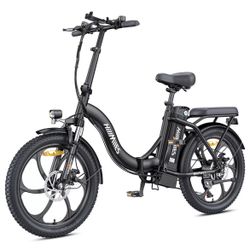 MilePort 1 750W Electric Bike Reach Top Speed 20MPH Folding Electric Bicycle