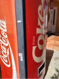 Coke vending machine