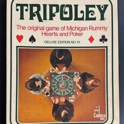 Tripoley Game Mat Cards and some chips just $5 