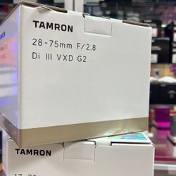 Tamron 28-75mm F2.8