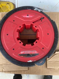 Milwaukee braided fish tape drum