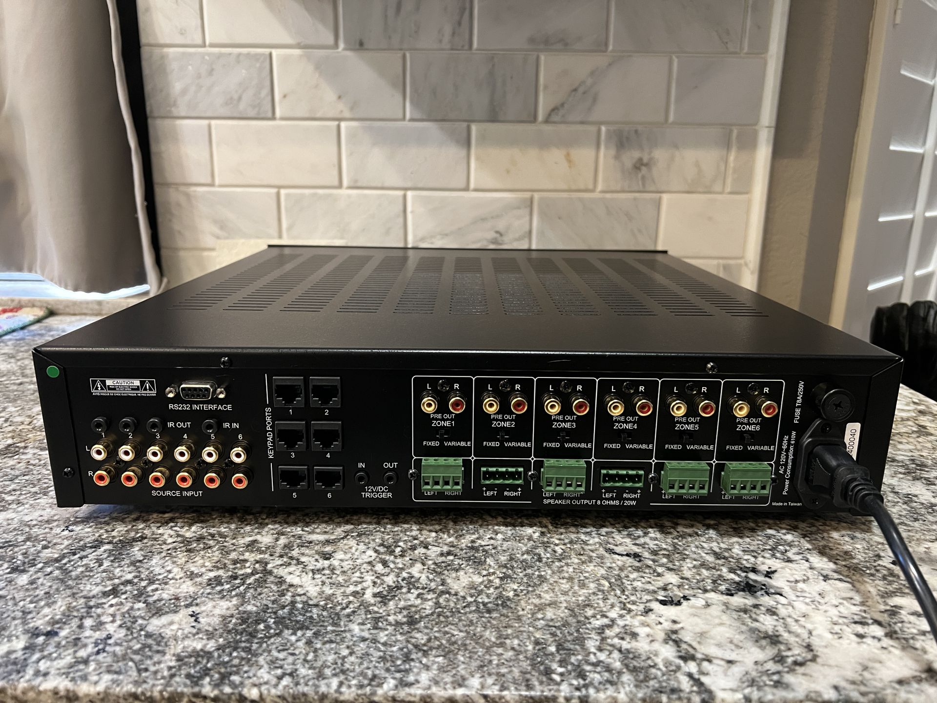 HTD Multroom Controller/Amplifier MCA-66