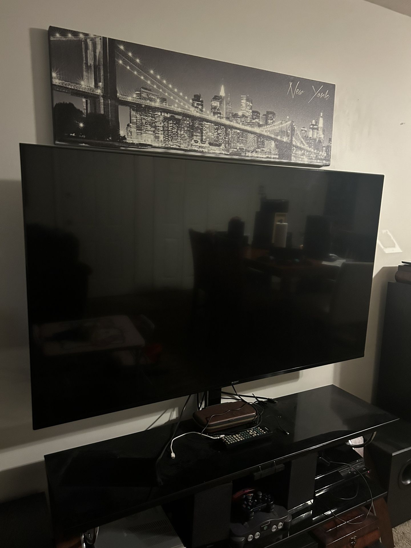 65 Inch Sony X85J 120Hrtz 4k Tv 2 Years Of Warranty Remaining