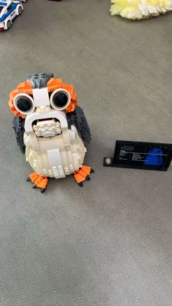 LEGO Star Wars Porg Built Set with Info Card